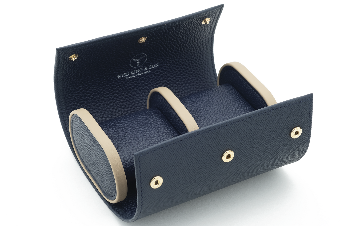 DOU CRONUS - TWO WATHCES TRAVEL BOX (EPSOM+TOGO)