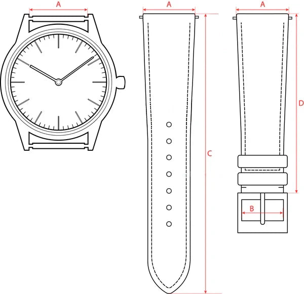 How to Measure Your Watch Strap Dimensions