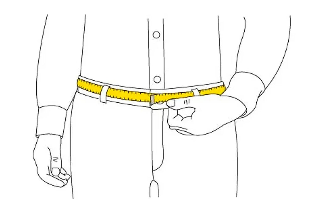 How to Measure Your Belt Size