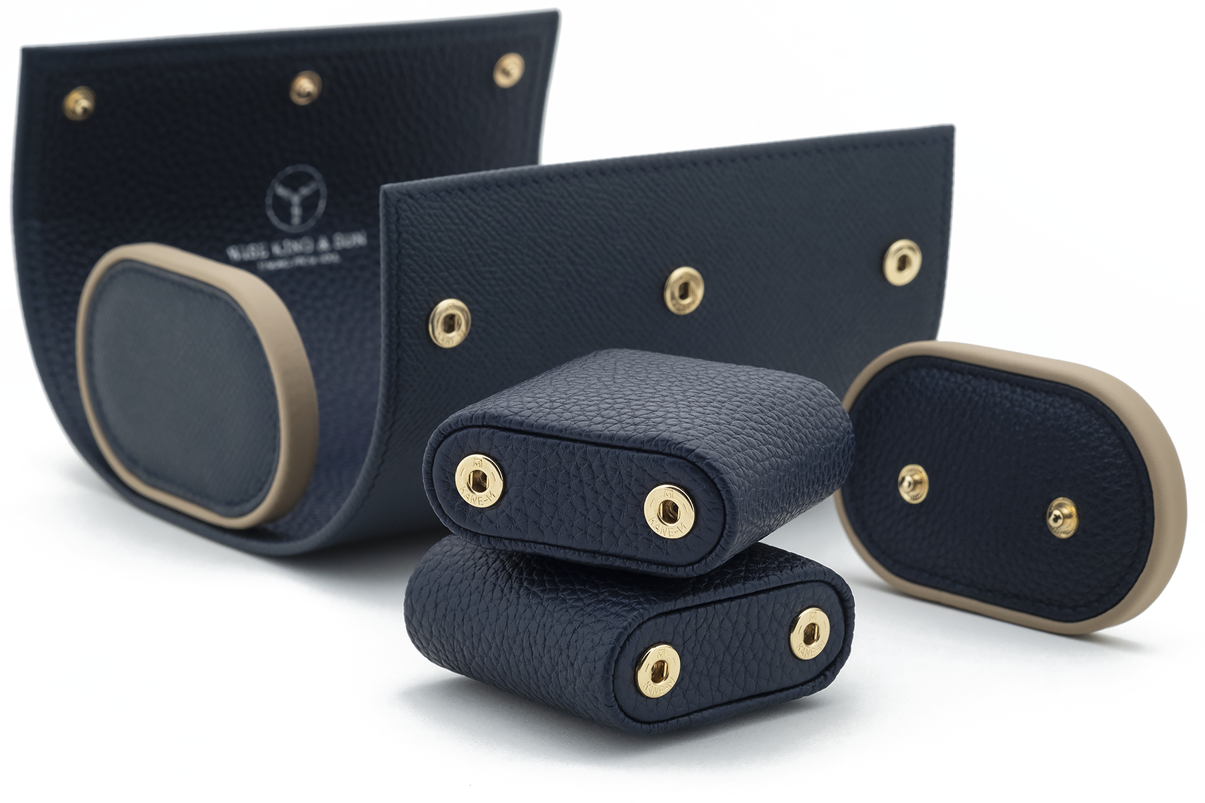 DOU CRONUS -  TWO WATHCES TRAVEL BOX (EPSOM+TOGO)