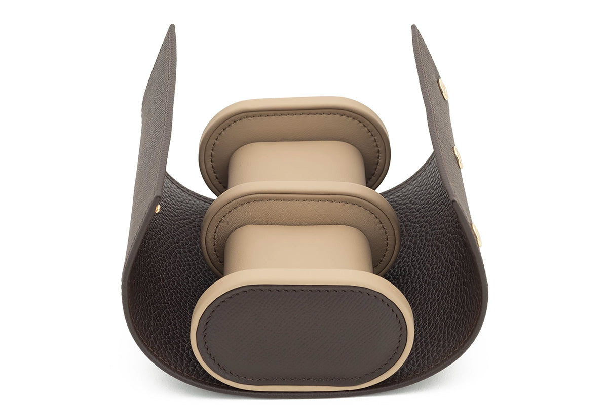 DOU CRONUS - TWO WATCHES TRAVEL BOX (EPSOM+NAPPA)