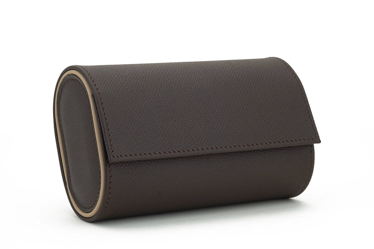 DOU CRONUS - TWO WATCHES TRAVEL BOX (EPSOM+NAPPA)