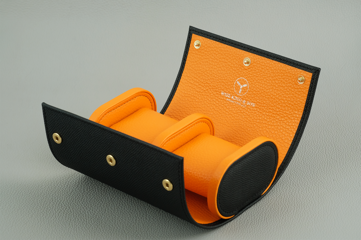 DOU CRONUS -  TWO WATHCES TRAVEL BOX (EPSOM+TOGO)