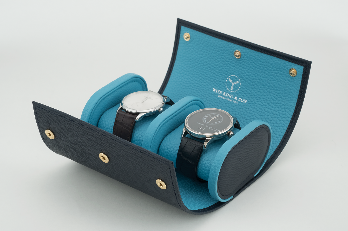 DOU CRONUS -  TWO WATHCES TRAVEL BOX (EPSOM+TOGO)